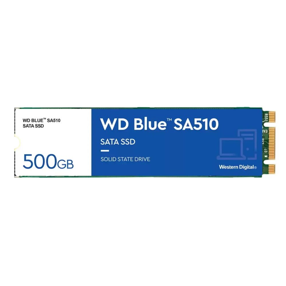 SSD WD Blue SA510 500GB M.2 SATA III (WDS500G3B0B)
