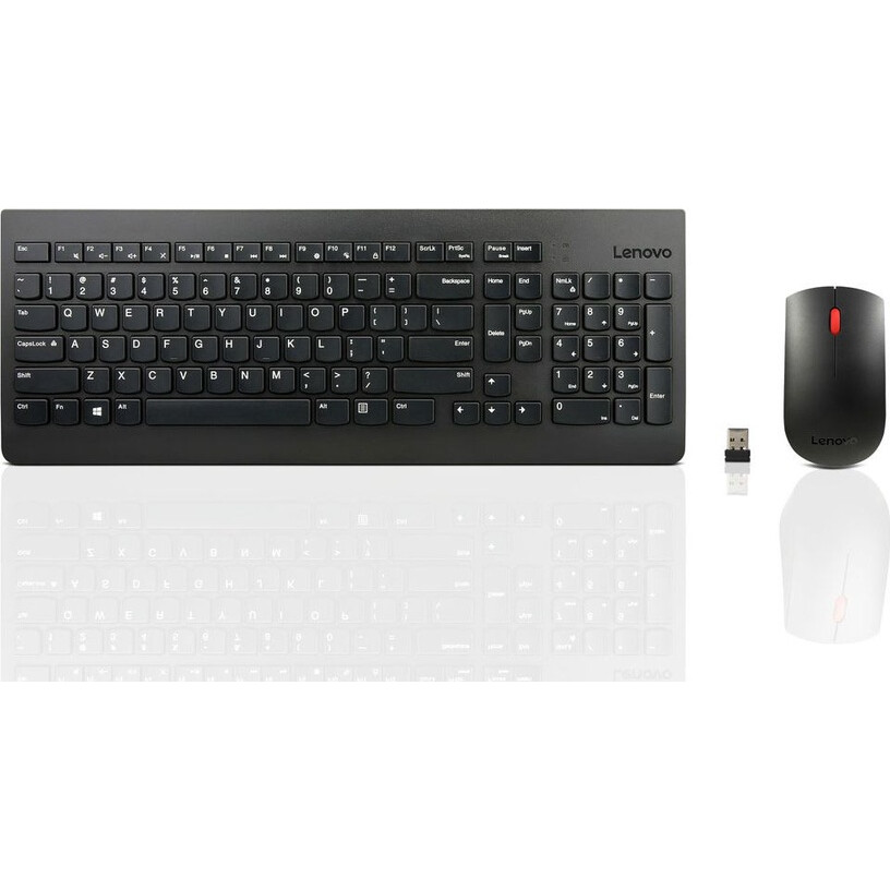 Clavier + souris LENOVO Wireless (US) (4X30M39458)