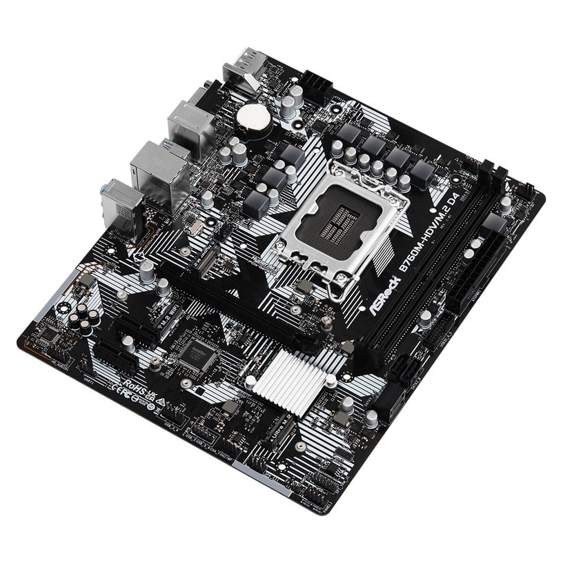 Pamatplate ASROCK B760M-HDV/M.2 D4(B760M-HDV/M.2 D4) - foto 2