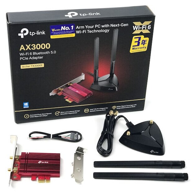 Wi-Fi adapter TP-Link Archer TX3000E - photo 3