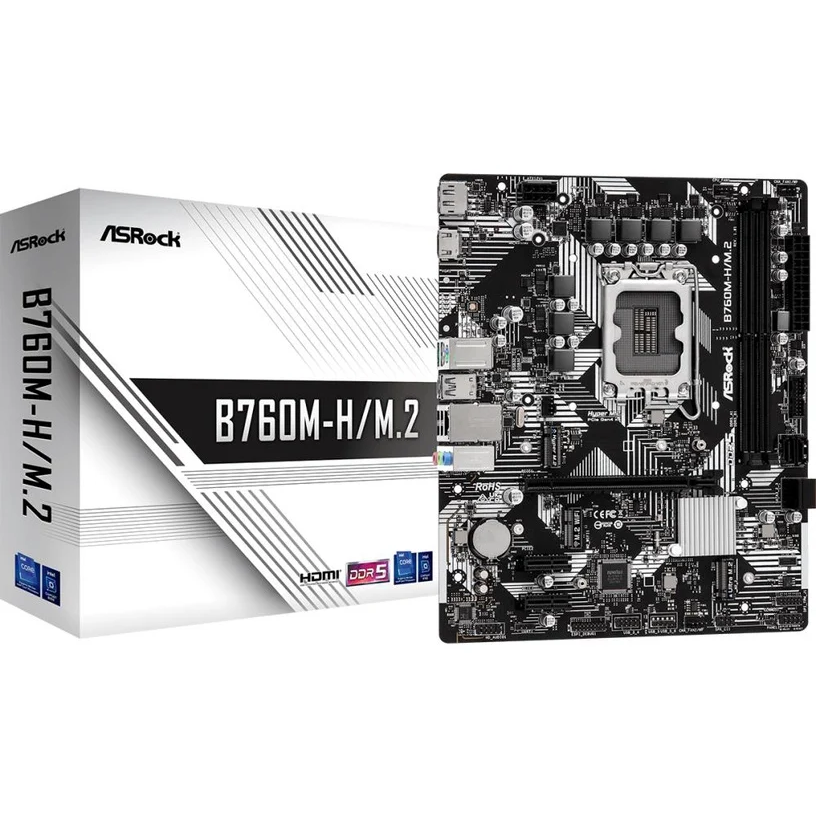 Pamatplate ASROCK B760M-H/M.2(B760M-H/M.2) - foto 3