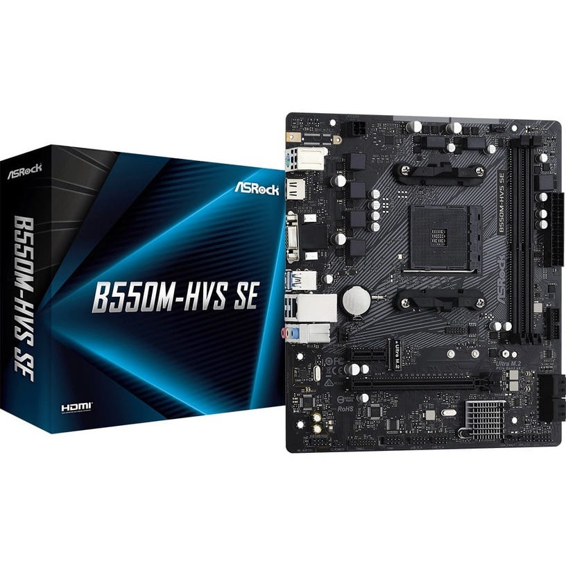 Pamatplate ASROCK B550M-HVS SE(B550M-HVS SE)