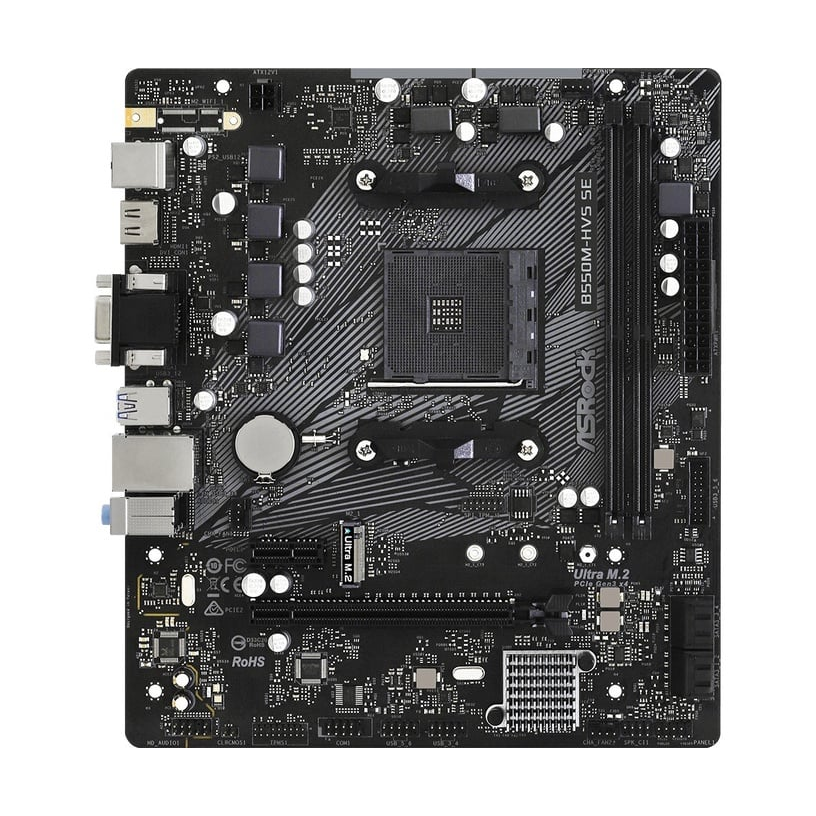 Pamatplate ASROCK B550M-HVS SE(B550M-HVS SE) - foto 2