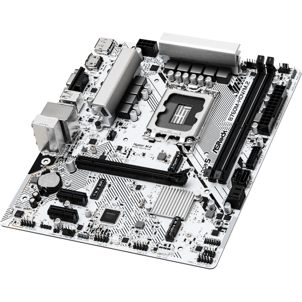 Pamatplate ASROCK B760M-HDV/M.2(B760M-HDV/M.2) - foto 2