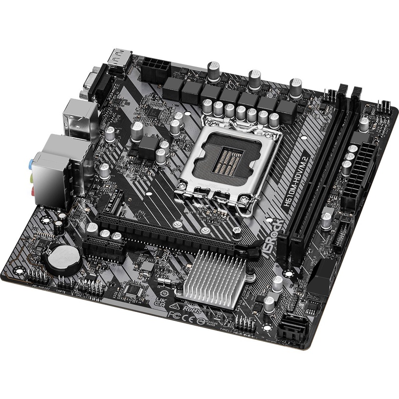 Pamatplate ASROCK H610M-HDV/M.2 R2.0(H610M-HDV/M.2 R2.0) - foto 3