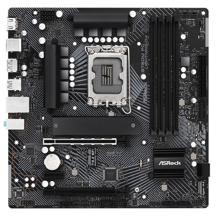 Pamatplate ASROCK B760M PG LIGHTNING(B760M PG LIGHTNING/D4) - foto 2