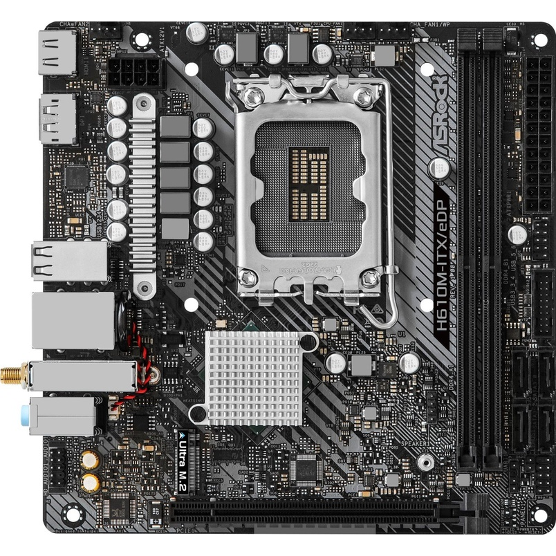 Pamatplate ASROCK H610M-ITX/EDP(H610M-ITX/EDP) - foto 2