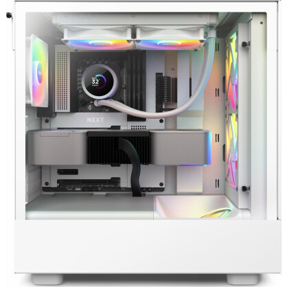 Procesoru dzesētaji NZXT Kraken 240 RGB LCD W (RL-KR240-W1) - foto 5