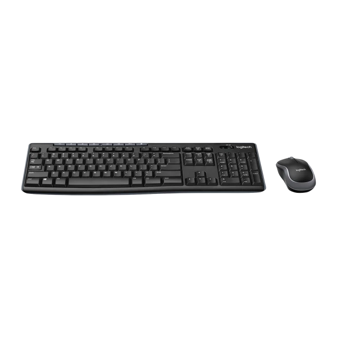 Tastatūra + pele LOGI MK270 Wireless Combo black USB (US) (920-004508) - foto 2