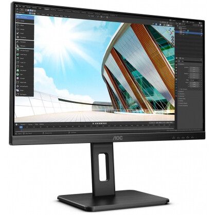Monitors AOC 27P2C 27i 1920x1080 FHD IPS (27P2C) - foto 2