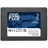 SSD Drive PATRIOT P220 SSD 2TB SATA 550/500MB/s (P220S2TB25)