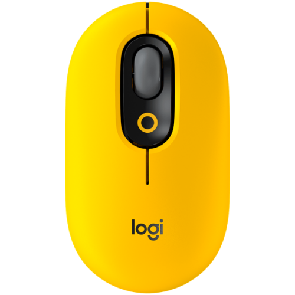 Pele LOGI POP with emoji Blast Yellow (910-006546)