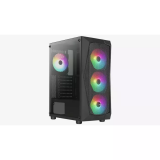 Datoru korpuss AEROCOOL PGS FRGB Midi-Tower (AEROPGS-FALCON-ABKV1)