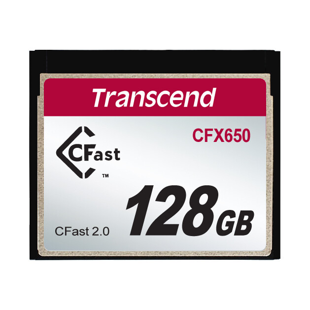 Atmiņas kartes Transcend 128Gb CFast (TS128GCFX650)