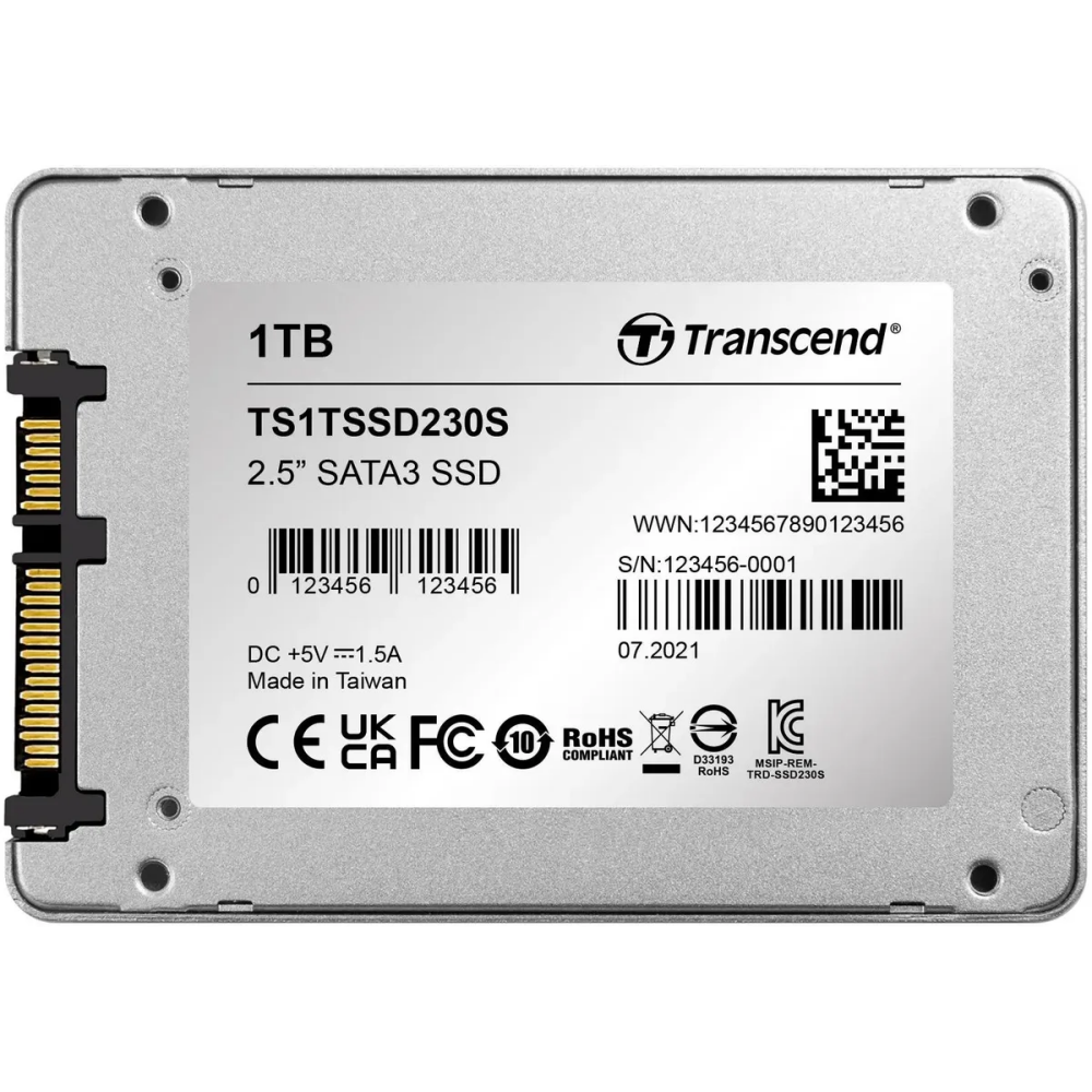 SSD TRANSCEND SSD230S 1TB 2.5'' (TS1TSSD230S) - foto 3