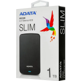 Ārējie cietie diski un SSD ADATA 1TB External HDD HV320 (AHV320-1TU31-CBK)