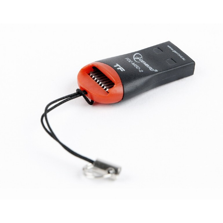 Karšu lasītājs GEMBIRD FD2-MSD-3 MicroSD (FD2-MSD-3) - foto 3