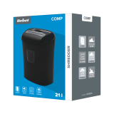 Déchiqueteuse de papier REBEL documents, cards, CDs with a 21 L (URZ0986)