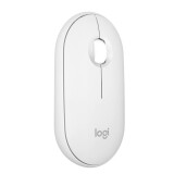 Pele LOGITECH M350S Pebble 2 Bluetooth - TONAL WHITE - DONGLELESS (910-007013)