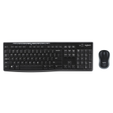 Clavier + souris LOGITECH MK270 Wireless Combo - BLACK - NORDIC (920-004535)