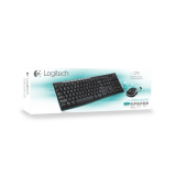 Clavier + souris LOGITECH MK270 Wireless Combo - BLACK - NORDIC (920-004535)