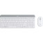 Tastatūra + pele LOGITECH MK470 Slim Wireless Combo - OFF-WHITE - NORDIC (920-009201)