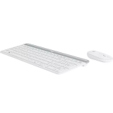 Tastatūra + pele LOGITECH MK470 Slim Wireless Combo - OFF-WHITE - NORDIC (920-009201)