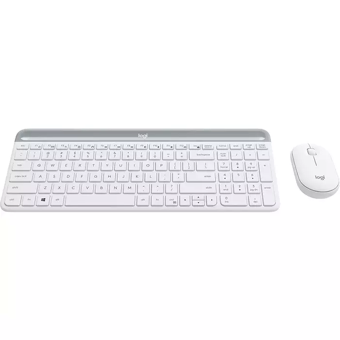 Tastatūra + pele LOGITECH MK470 Slim Wireless Combo - OFF-WHITE - NORDIC (920-009201) - foto 5