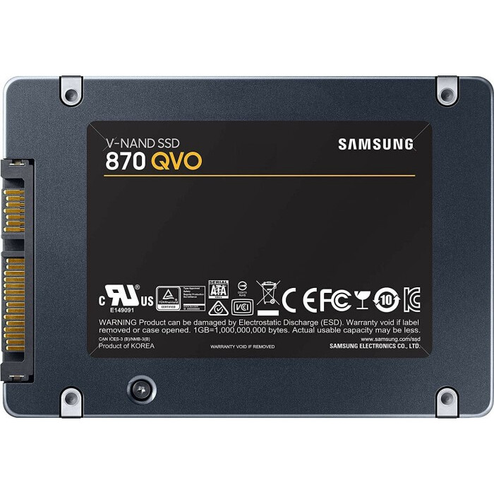 SSD SAMSUNG 870 QVO 2TB (MZ-77Q2T0BW) - foto 4