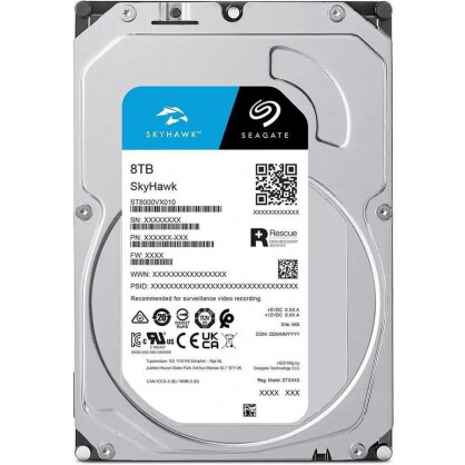 Cietais disks SEAGATE SkyHawk Surveillance 8TB (ST8000VX010) - foto 2