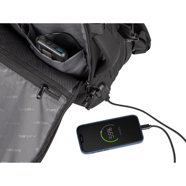 Portatīvais dators NATEC Laptop backpack Camel Pro 17.3" (NTO-2116) - foto 4