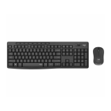 Tastatūra + pele Logitech MK295 Silent Wireless Combo Graphite (920-009807)