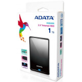 Ārējie cietie diski un SSD ADATA HV620S 1TB USB3.1 2.5i Black (AHV620S-1TU31-CBK)