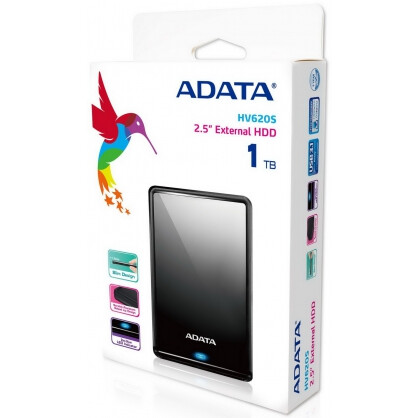 Ārējie cietie diski un SSD ADATA HV620S 1TB (AHV620S-1TU31-CBK) - foto 3