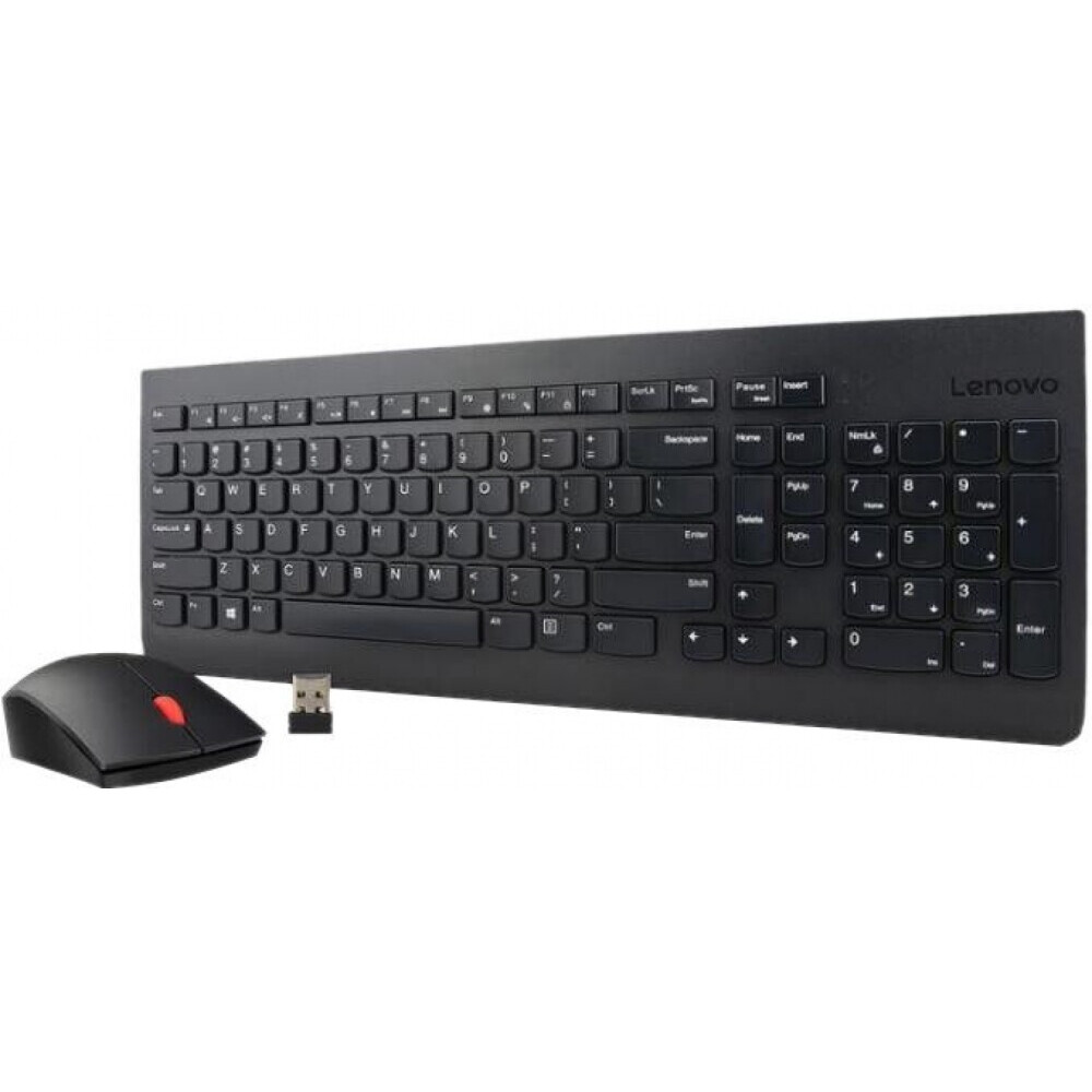 Tastatūra + pele LENOVO 4X30M39487 ENG Black (4X30M39487)