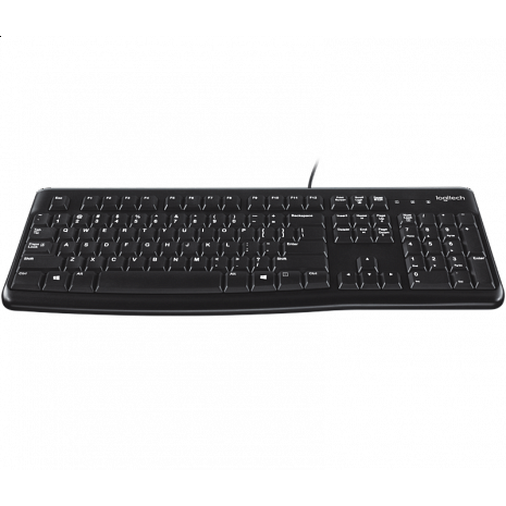 Tastatūra LOGI K120 Corded Black ENG (920-002479) - foto 2