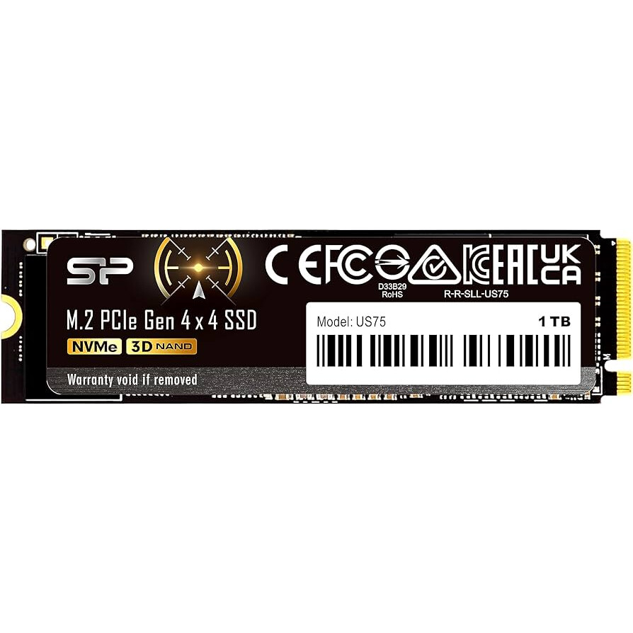 SSD SILICON POWER US75 1TB M.2 PCIe NVMe (SP01KGBP44US7505)