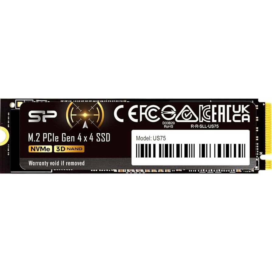 SSD SILICON POWER US75 4TB M.2 PCIe NVMe (SP04KGBP44US7505)