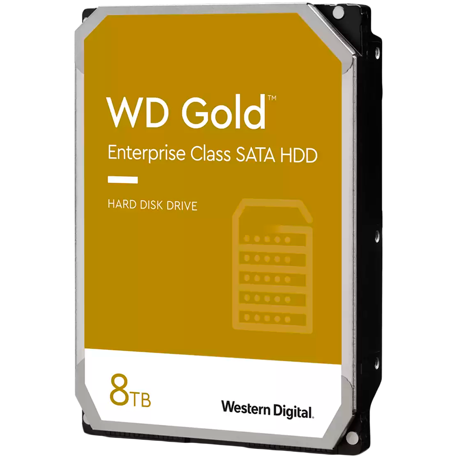 Cietais disks WD Gold 8TB SATA 6Gb/s 3.5 (WD8004FRYZ)