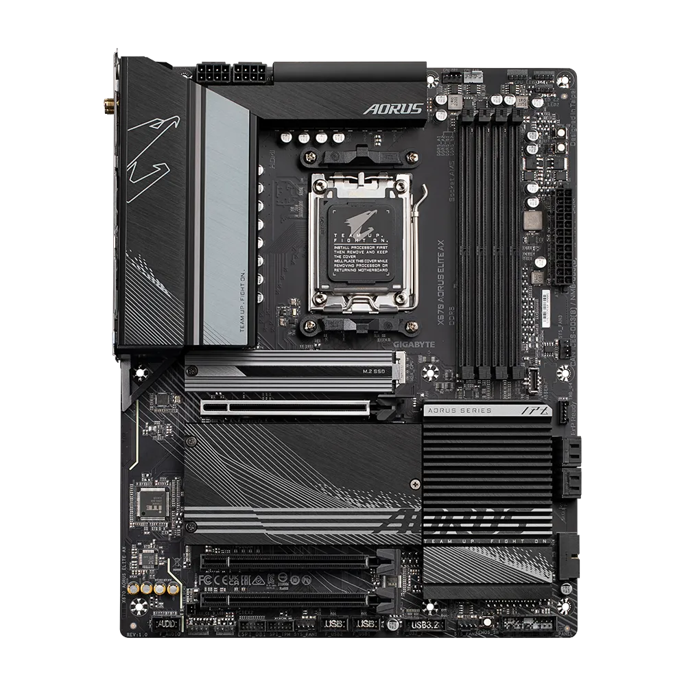Pamatplate GIGABYTE AMD X670 SAM5 ATX (X670AORUSELITEAX1.2) - foto 2