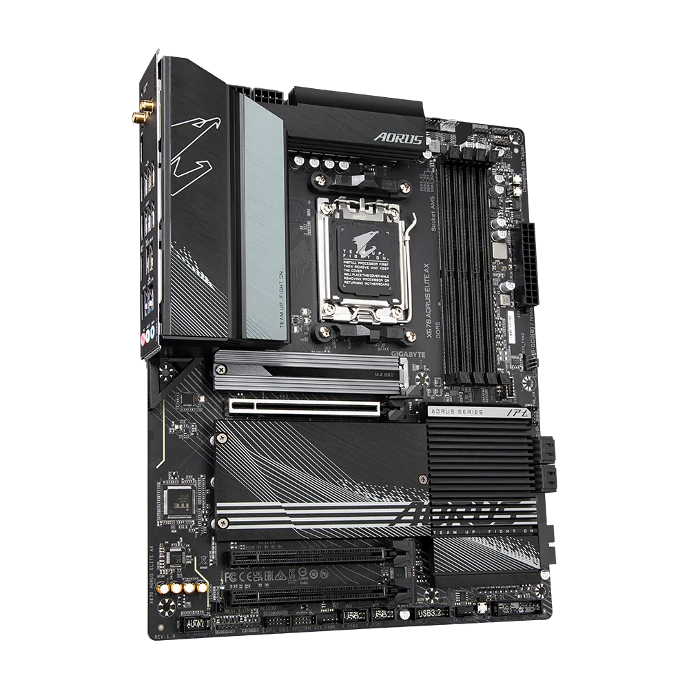Pamatplate GIGABYTE AMD X670 SAM5 ATX (X670AORUSELITEAX1.2) - foto 3