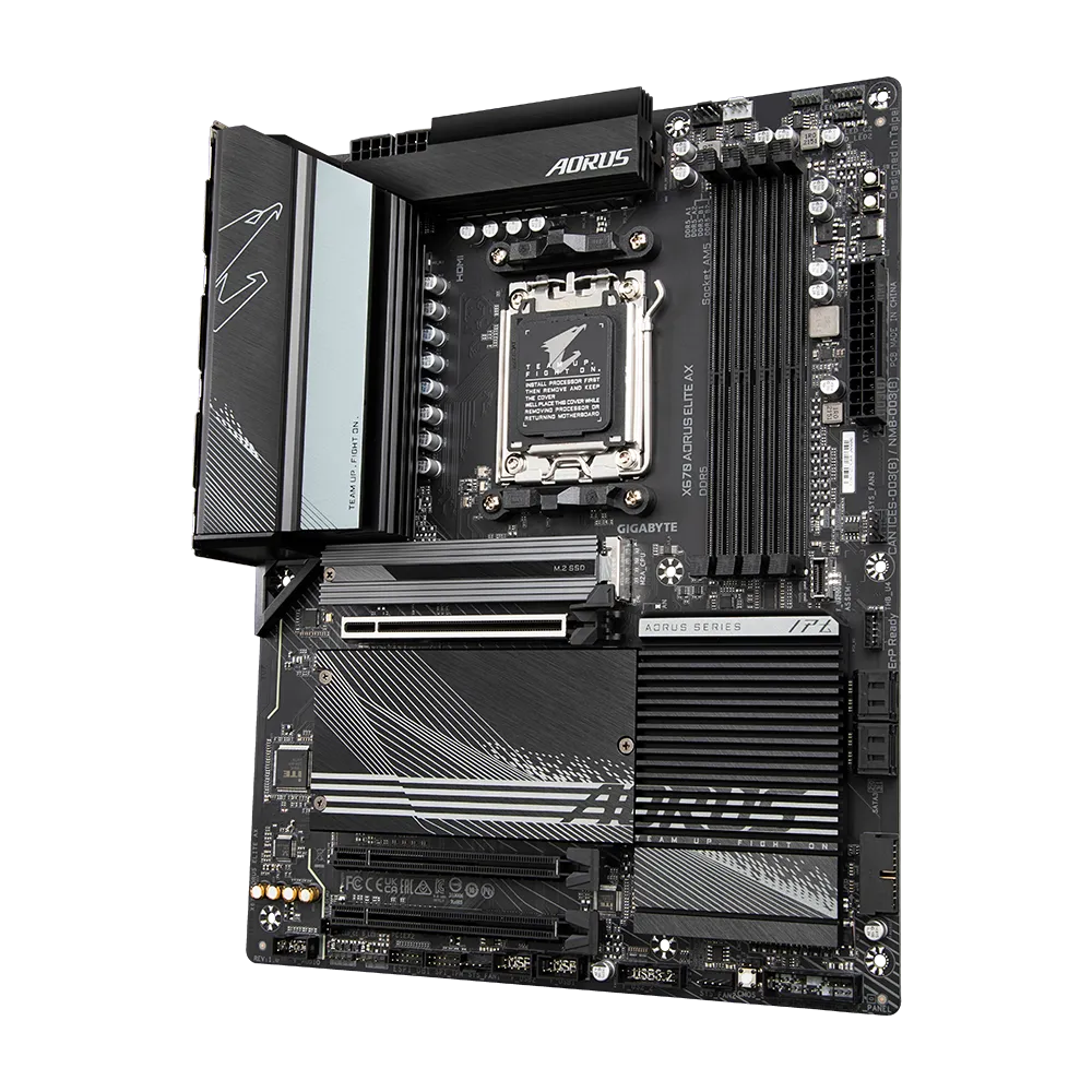 Pamatplate GIGABYTE AMD X670 SAM5 ATX (X670AORUSELITEAX1.2) - foto 4