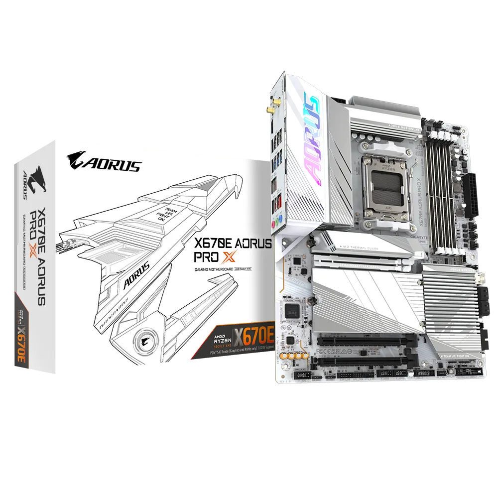 Pamatplate GIGABYTE X670E AORUS PRO X (X670EAORUSPROX1.1)