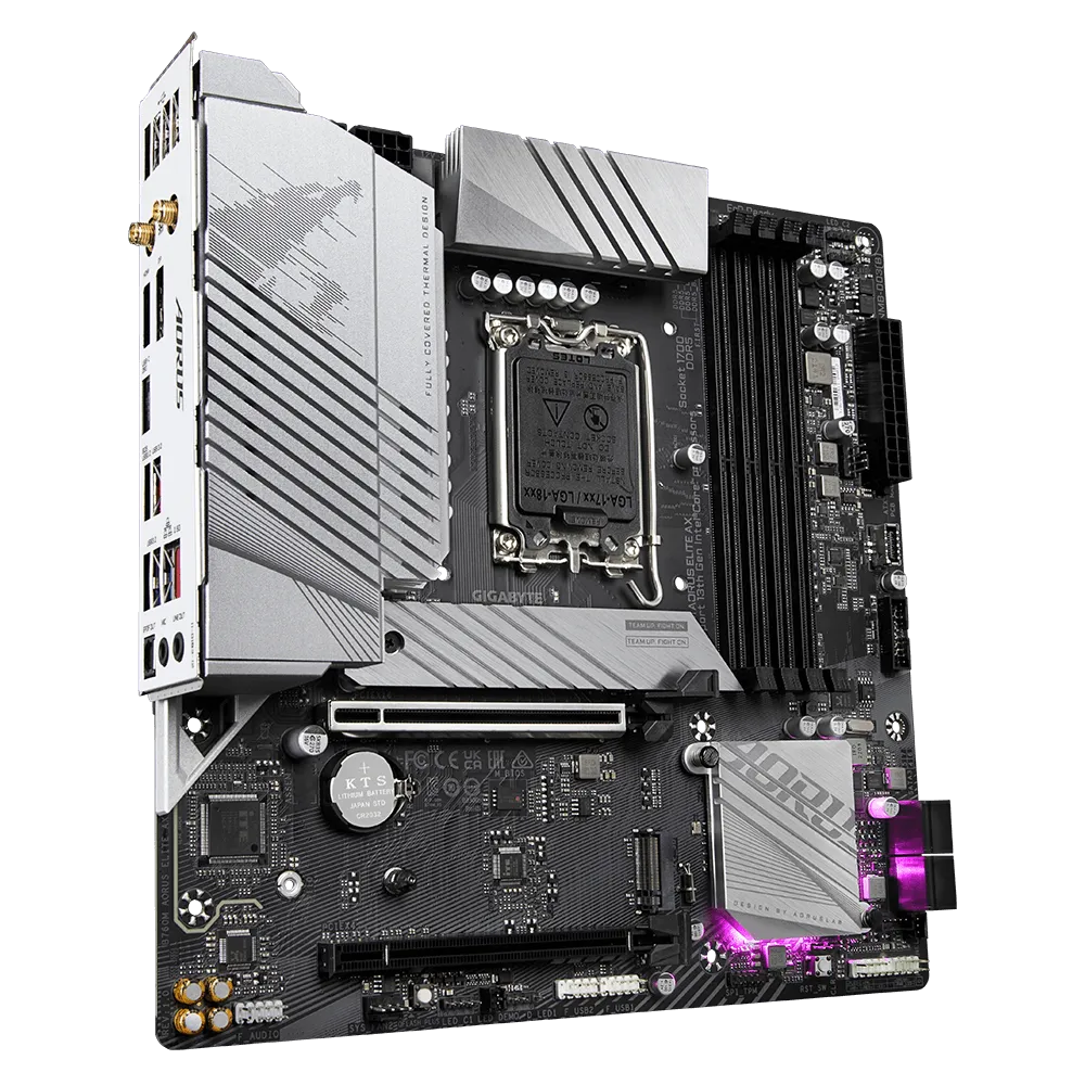 Pamatplate GIGABYTE Intel B760 Express LGA1700 Micro-ATX (B760MAORUSELITEAX1.1) - foto 3