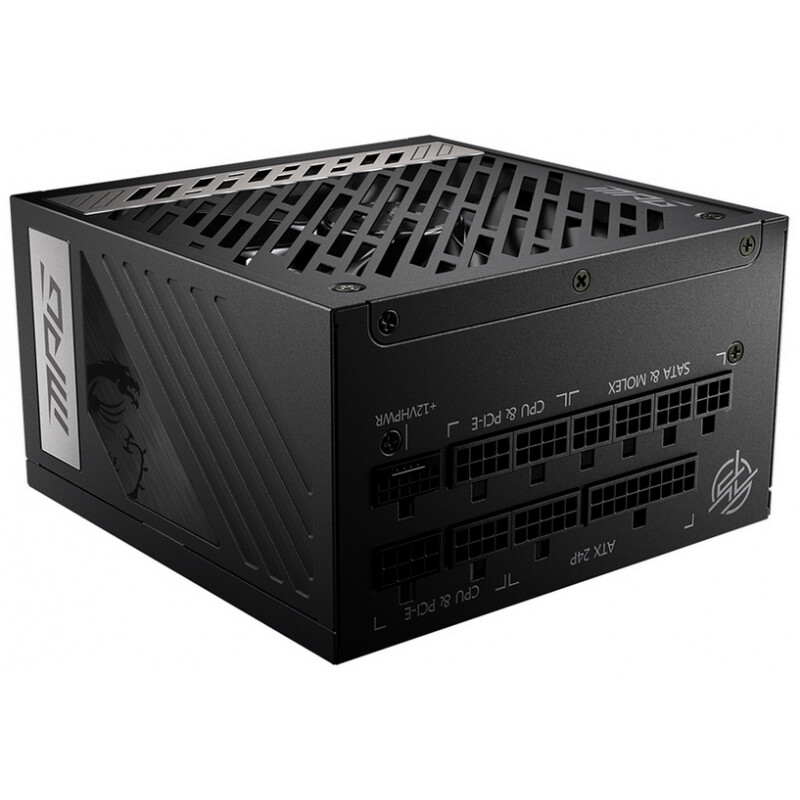 Barošanas bloks MSI 1000w ATX 12V V3.0 (MPGA1000GPCIE5) - foto 4
