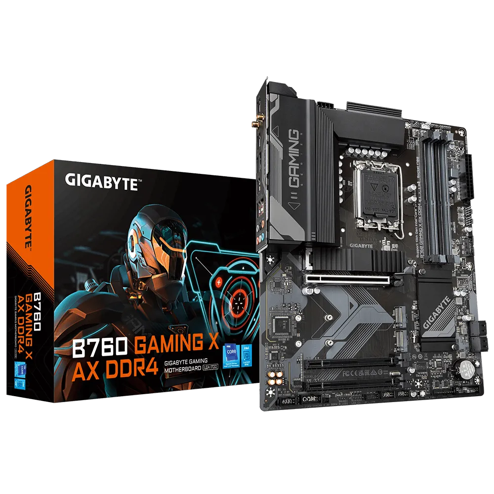 Pamatplate GIGABYTE Intel B760 Express LGA1700 ATX (B760GAMINGXAXDDR4)