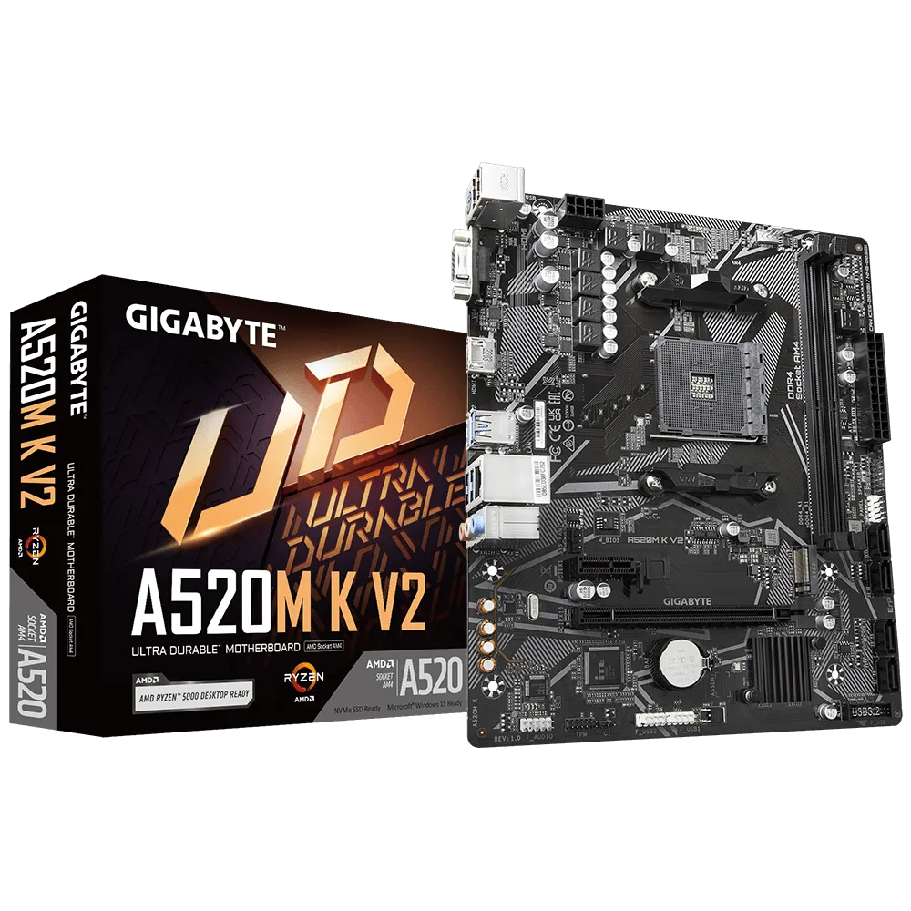 Motherboard Gigabyte A520M K V2 - A520MKV2 - photo 3