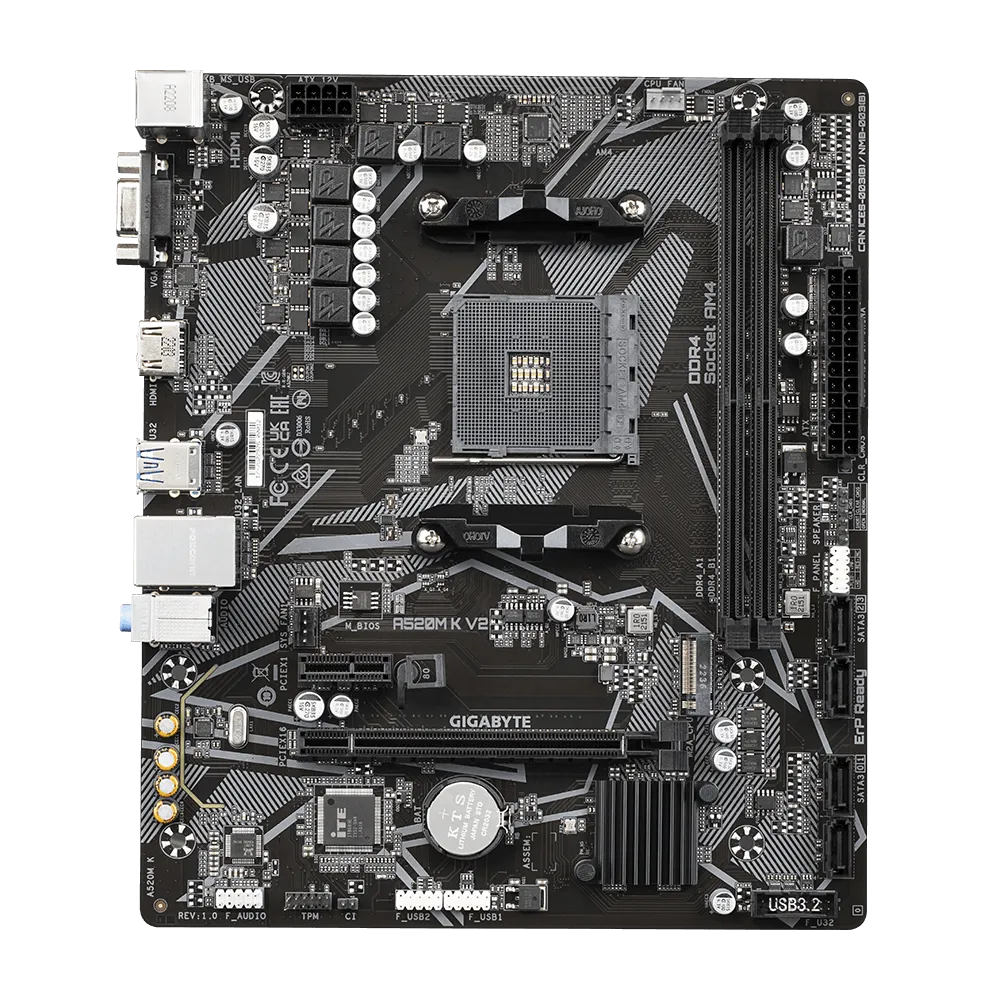 Pamatplate Gigabyte A520M K V2 - A520MKV2