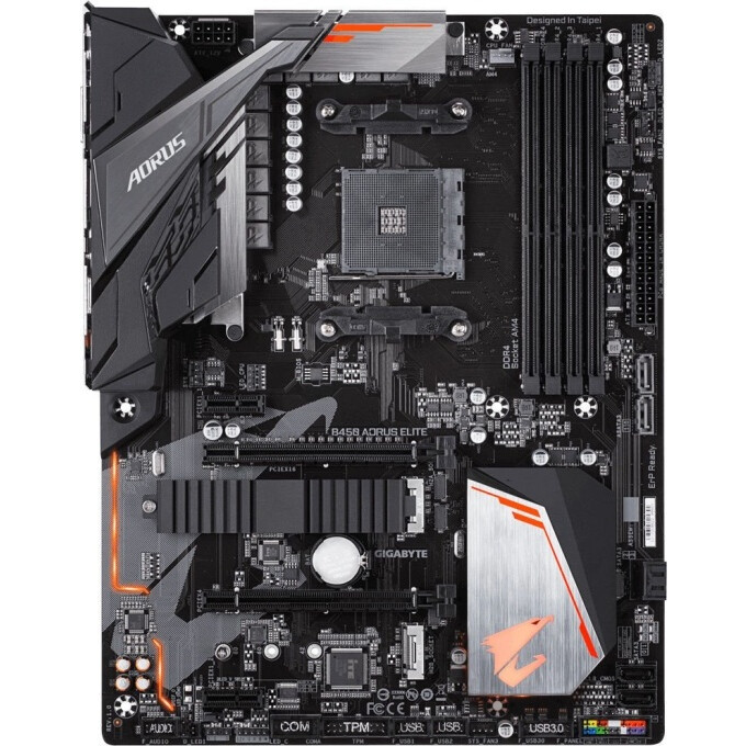 Pamatplate GIGABYTE AMD B450 SAM4 ATX (B450AORUSELITEV21.2)