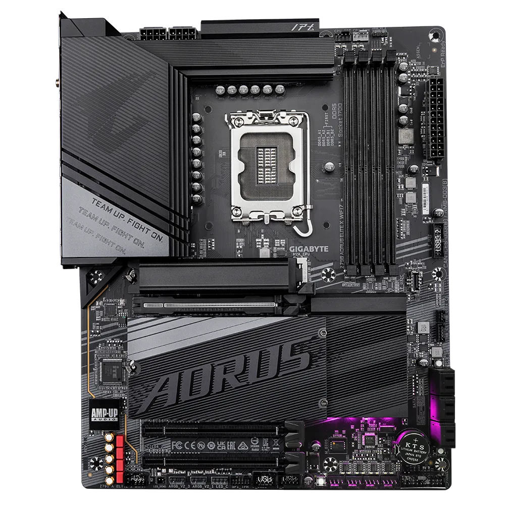 Pamatplate GIGABYTE Intel Z790 LGA1700 ATX (Z790AORUSELITEXWIFI7) - foto 2